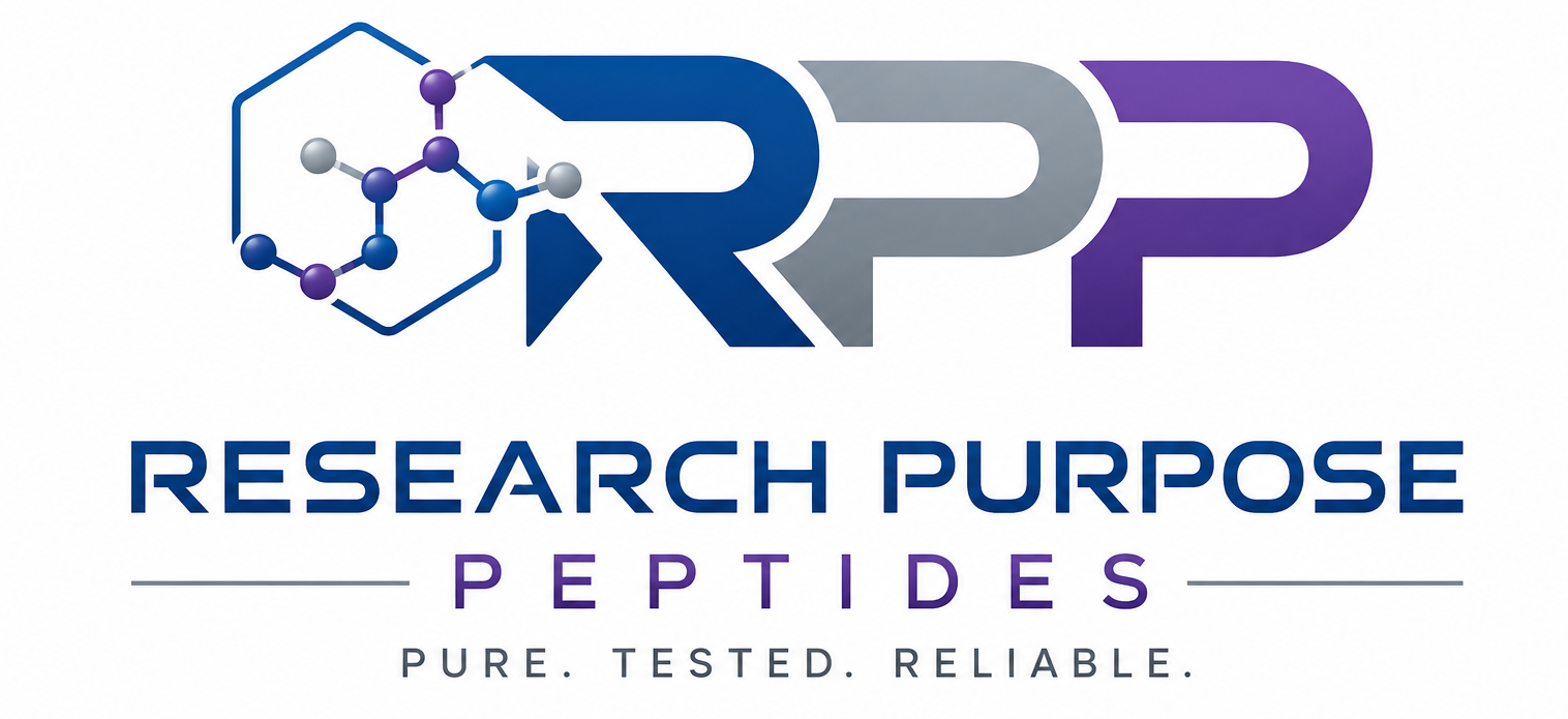 RUO Research Purpose Peptides logo